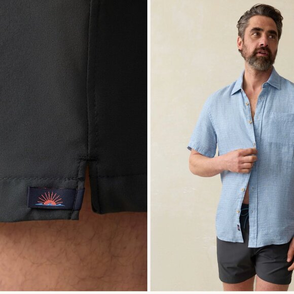 Shorelite Lined Trunk (5") - Mountain Black - Picture 2 of 2